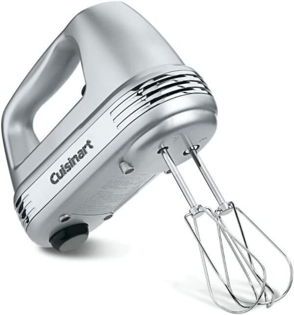 Cuisinart HM-90BCS Power Advantage Plus 9-Speed Handheld Mixer with Storage Case, Brushed Chrome - Image 3