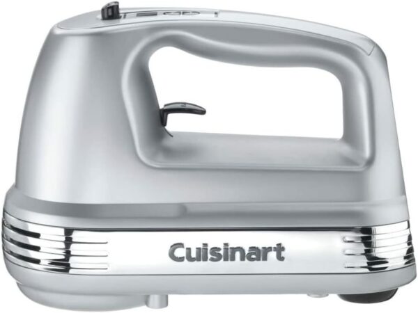 Cuisinart HM-90BCS Power Advantage Plus 9-Speed Handheld Mixer with Storage Case, Brushed Chrome - Image 4