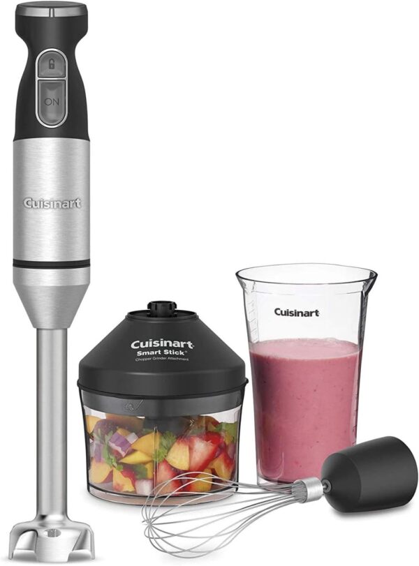 Cuisinart CSB-179 Smart Stick Variable Speed Hand Blender, Stainless Steel