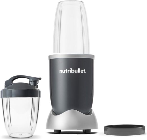 nutribullet Personal Blender for Shakes, Smoothies, Food Prep, and Frozen Blending, 24 Ounces, 600 Watt, Gray, (NBR-0601) - Image 3