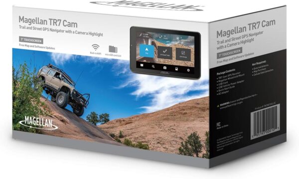 Magellan TN7881SGLUC TR7 Trail and Street GPS Navigator with A Camera - Image 4