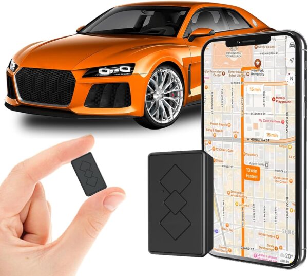 Mini GPS Tracker for Vehicles,Car GPS Tracker Portable Real Time Magnetic GPS Tracking Device,Full Global Coverage Location Tracker for Kids,Dogs,Trucks/Person,No Subscription Required/No Monthly Fee - Image 2