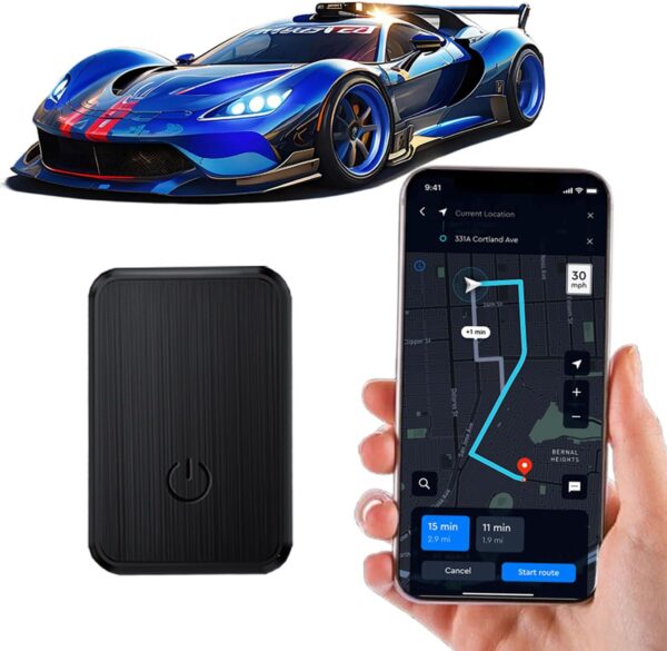 GPS Tracker for Vehicles Portable Car GPS Tracker Miniature Magnetic GPS Device Full Coverage Real Time Refresh for Vehicles Elderly Children Pets No Subscription GPS Tracker - Image 2